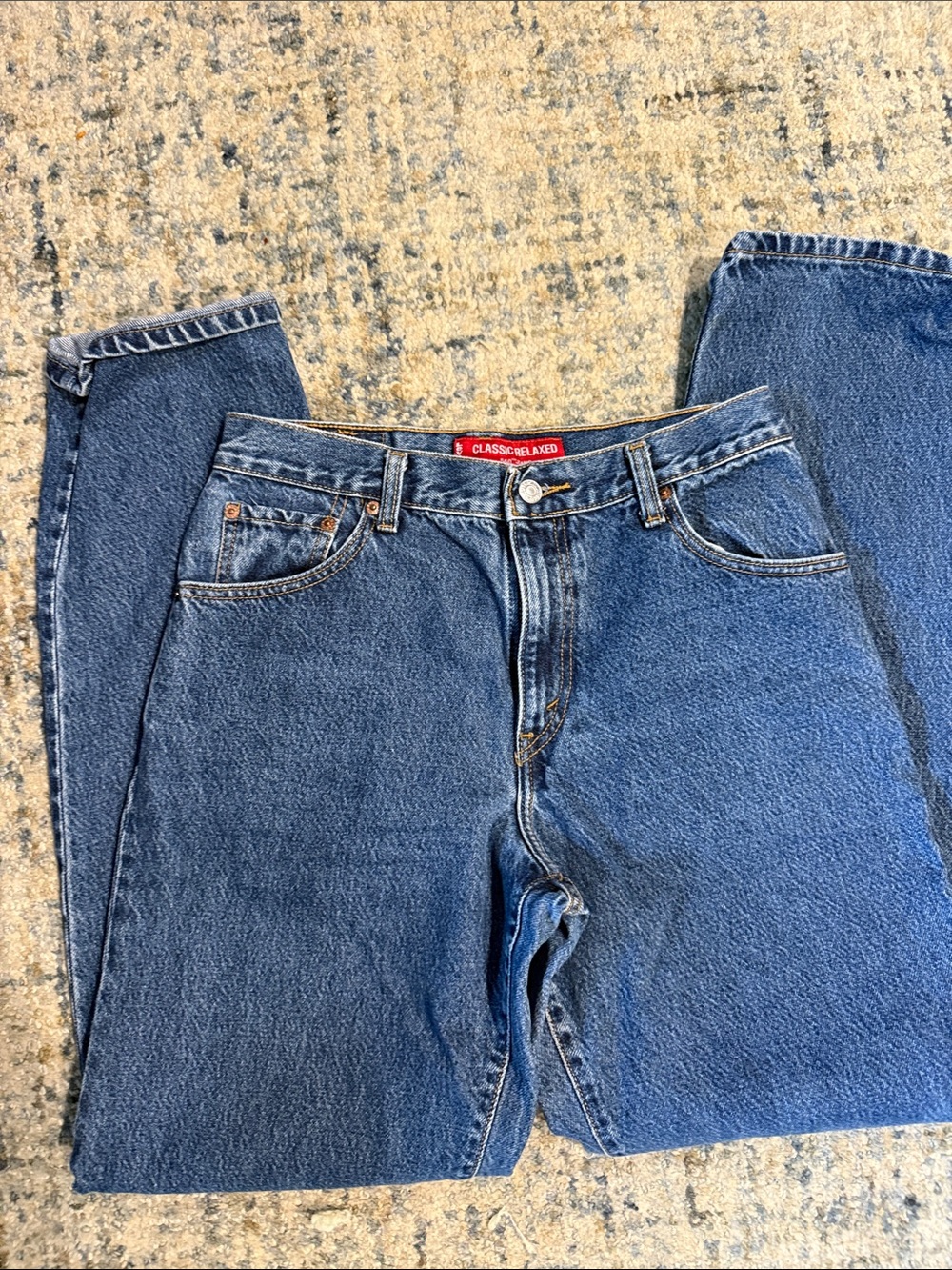Classic Relaxed Fit womans Jeans - Blue
